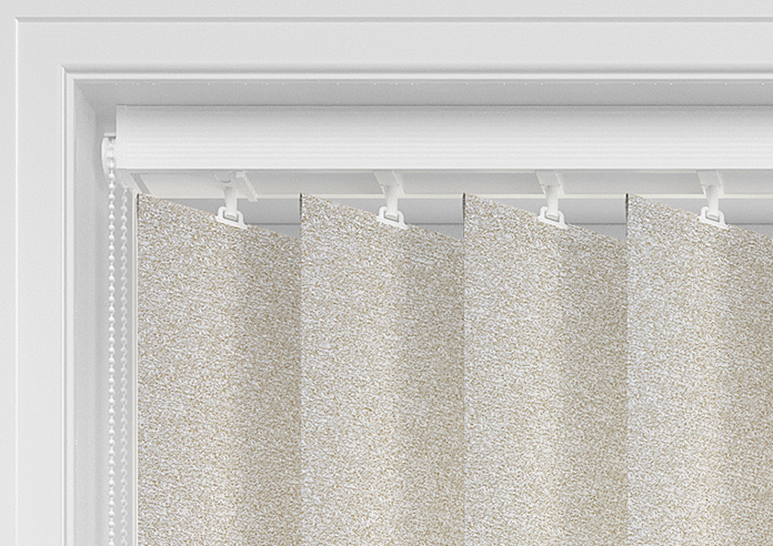 Shimmer (Blackout), Antique Brown - Vertical Blind - Image 11